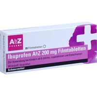 AbZ Pharma GmbH Ibuprofen AbZ 200 mg Filmtabletten
