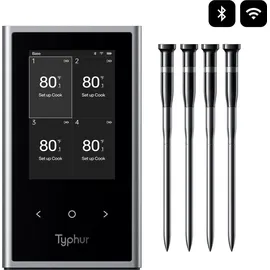 typhur Grillthermometer 5-tlg. wasserdicht