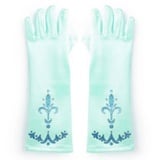 Katara Prinzessin-Kostüm Eiskönigin Elsa Handschuhe oder Diadem Bundle, Karneval blau