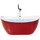 Beliani ANTIGUA freistehende Badewanne 150 x 75 cm (180 l, 75 cm, 72 cm)