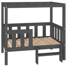 vidaXL Hundekorb vidaXL 95,5 x 73,5 x 90 cm grau