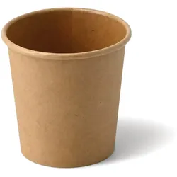 BIOZOYG 100 Stück Einwegbecher 100ml / 4oz Pappbecher, Kaffeebecher, ungebleicht, ökologisch, kompostierbar, umweltschonend für Espresso