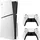 Sony PlayStation 5 Slim Disc Edition + 2. DualSense Wireless-Controller