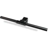 FeinTech LTL00700 LED Monitor Lampe USB, Platzsparende Aluminium Schreibtischlampe, Helligkeit Dimmbar und Einstellbare Farbtemperatur von Tageslicht-Weiß bis Warmweiß, Klemmleuchte Neigbar, schwarz
