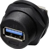 TRU Components USB 3.0-Buchse auf Buchse IP67 (mit Gewinde) TC-E13T-FU3-PRF TC-13543572 TRU COMPONENTS Inhalt: 1 St.