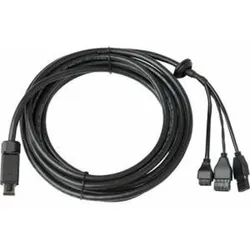 UTP starres Netzwerkkabel der Kategorie 6 Axis 5506-191 Schwarz 5 m