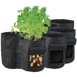 Royal Gardineer Pflanzsack 6er Set 18 l