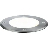 Paulmann Bodeneinbaustrahler Aluminium Ø x H: 14 x 15 cm, IP67, 6 W, Silber