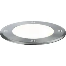 Paulmann Bodeneinbaustrahler Aluminium Ø x H: 14 x 15 cm, IP67, 6 W, Silber
