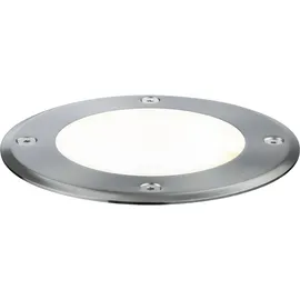 Paulmann Bodeneinbaustrahler Aluminium Ø x H: 14 x 15 cm, IP67, 6 W, Silber