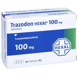 Trazodon Hexal 100 mg Tabletten 50 St