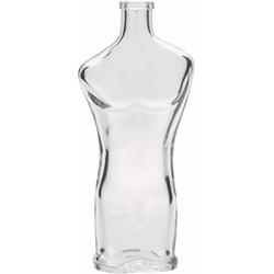Glazen fles 'Adam', 200 ml, monding: kurk