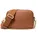 Michael Kors Dblzp Chn Camera Xbody Leather Brown