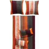 REDBEST Single-Jersey Bettwäsche in terra-braun | Gr.: 135/200 40/80