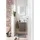 Fackelmann Waschbeckenunterschrank 44 x 60 x 24,3 cm Grau