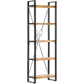 vidaXL Bücherregal 5 Fächer 60 x 30 x 180 cm Braun