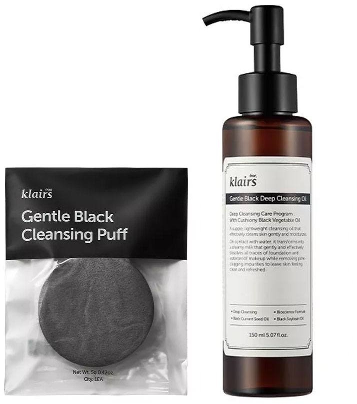 Gentle Black Cleansing Set