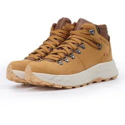 Wanderschuh DACHSTEIN "ATLAS GTX WMN", Gr. 38, braun (cognac), Leder, unifarben, sportlich, Schuhe, wasserdicht