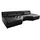 KAWOLA Big Sofa TARA Wohnlandschaft Leder schwarz