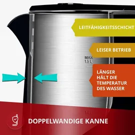 MPM MCZ-120/C 1,5 l Schwarz