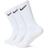 Nike Everyday Cushioned Crew-Trainingssocken White/Black 42-46