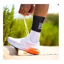 sporcks Get Shit Done Laufsocken Weiß/Schwarz 41-43