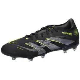 adidas Predator Pro FG Herren Core Black/Carbon/Lucid Lemon 43 1/3