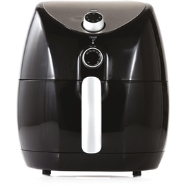 Tower T17021 Heißluftfritteuse für die Ganze Familie mit Schneller Luftzirkulation - 60-Minuten-Timer - Airfryer 4,3L 1500W - Schwarz