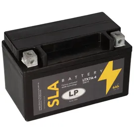 Landport Batterie AGM SLA 12V 6Ah für Motorrad Startbatterie MS LTX7A-4