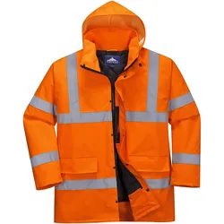 Warnschutz Regenjacke "S460" Traffic - 3XL - Orange
