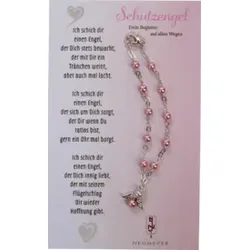 Rosenkranz Auto Engel rosa ASCH1NFR
