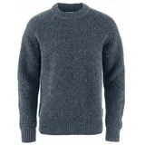 Fjällräven Övik Waffle Pullover - Navy - XL