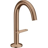 Hansgrohe Axor One Select 140 Waschbeckenarmatur brushed red gold