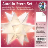 Ursus Faltblätter Aurelio Stern Transparentpapier 15 x 15 cm 33 Blatt