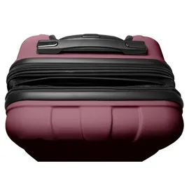 suitline 4-Rollen Cabin 55 cm / 40 l rot/weiß