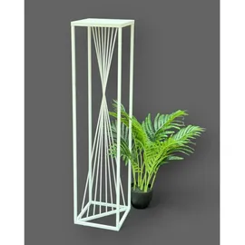 DanDiBo Ambiente Blumenhocker 100 x 100 cm Weiß