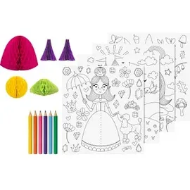 Heyda 3D-Mal-Set Prinzessin B/H 195 mm x 210 mm