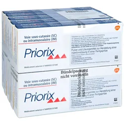PRIORIX Masern Mumps Röteln P.u.LM H.Inj.L.i.e.FS. 10 St