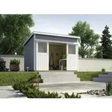 Weka Schiebetürhaus 225 2,95 x 2,09 grau