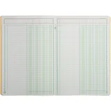 Exacompta Mehrkolonnenheft, 4 Spalten A4 40 Blatt mit Kopfleiste