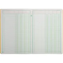 Exacompta Mehrkolonnenheft, 4 Spalten A4 40 Blatt mit Kopfleiste