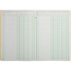 Exacompta Mehrkolonnenheft, 4 Spalten A4 40 Blatt mit Kopfleiste