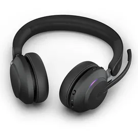 JABRA Evolve2 65 USB-A MS Teams Stereo schwarz mit Ladestation