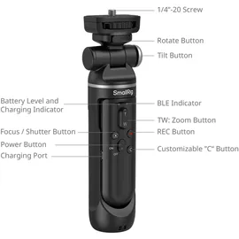 SmallRig SR-RG2 Multifunctional Wireless Shooting Grip