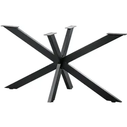 BIG Möbel GmbH BIG Tischgestell Spider | schwarz pulverbeschichtet | 143x78x73 cm
