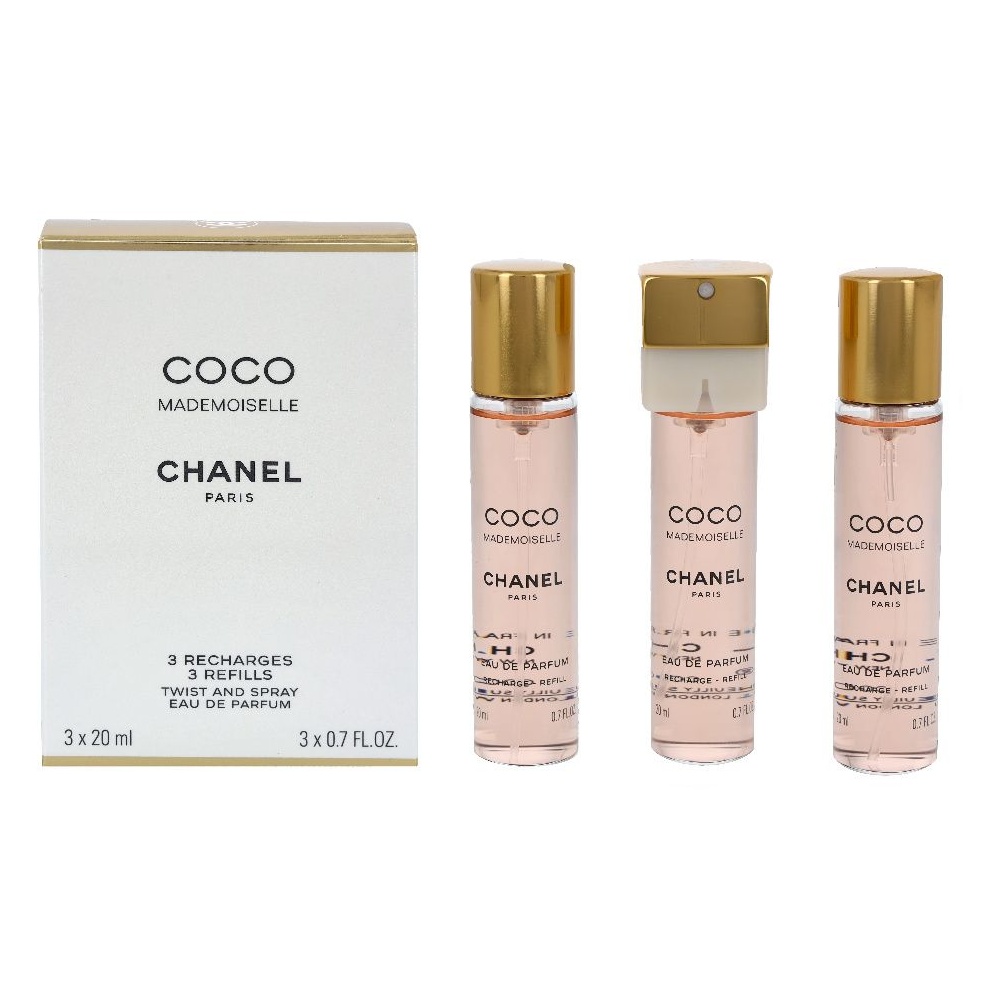 Chanel Coco Mademoiselle 3x20 EDP Twist and Spray (3 Nachfüllungen