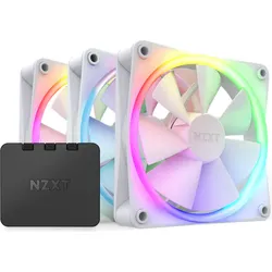 NZXT F120 RGB weiß | 3er-Pack 120mm Gehäuselüfter