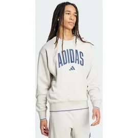 adidas College Style Sweatshirt Beige/Blau XL