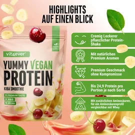Vit4ever Yummy Vegan Protein Kiba Smoothie Shake 908 g