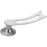 IMIKEYA Pfannenersatzständer Deckelhalter Für Töpfe Topfdeckelgriff Topfgriff Deckelständer Topfdeckelknaufständer Kochgeschirr Stehen Deckelgriff Reparaturständer Pfannenwender Silver